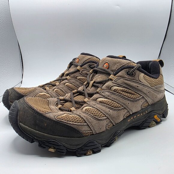 Merrell Moab 3 Mens Size 13 Brown Shoes Hiking Camping Outdoors Casual Vibram - Picture 4 of 13